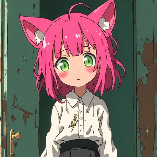 homeless cat girl