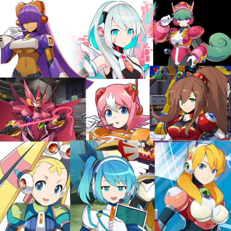 Mega-man X Dive Harem