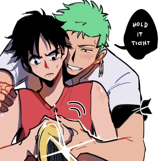 ♡ ` , * Zoro x Luffy《2》