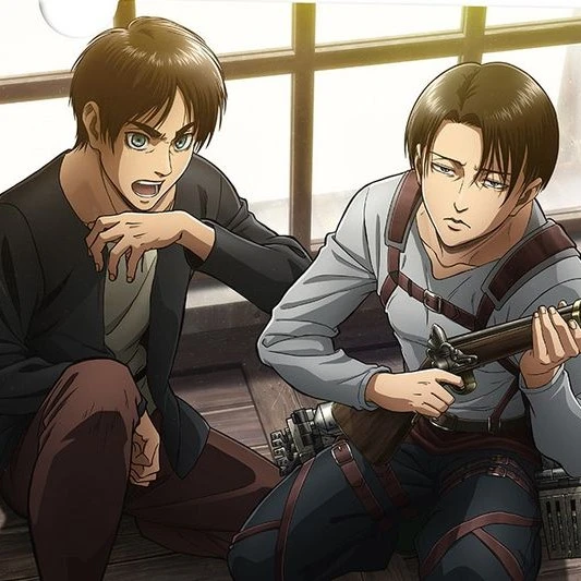 • | Levi Ackerman and Eren Yeager