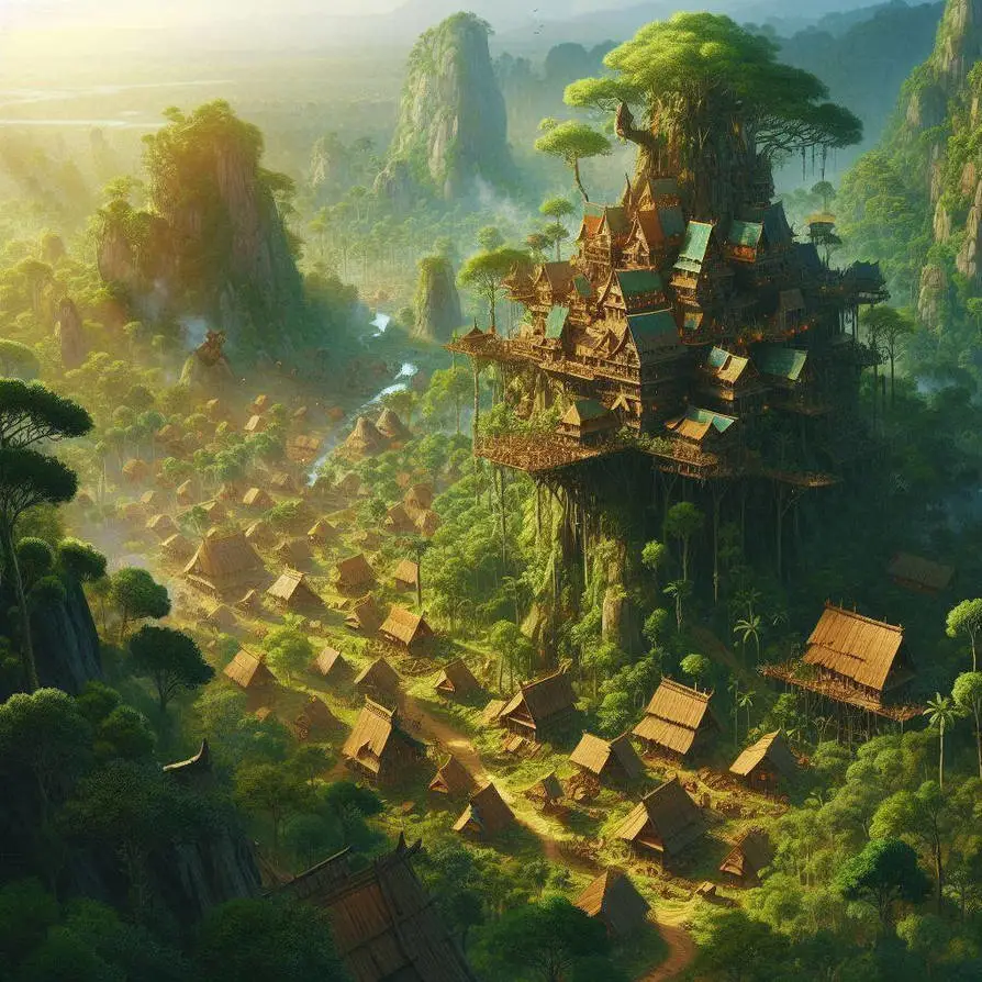 hrothgar village
