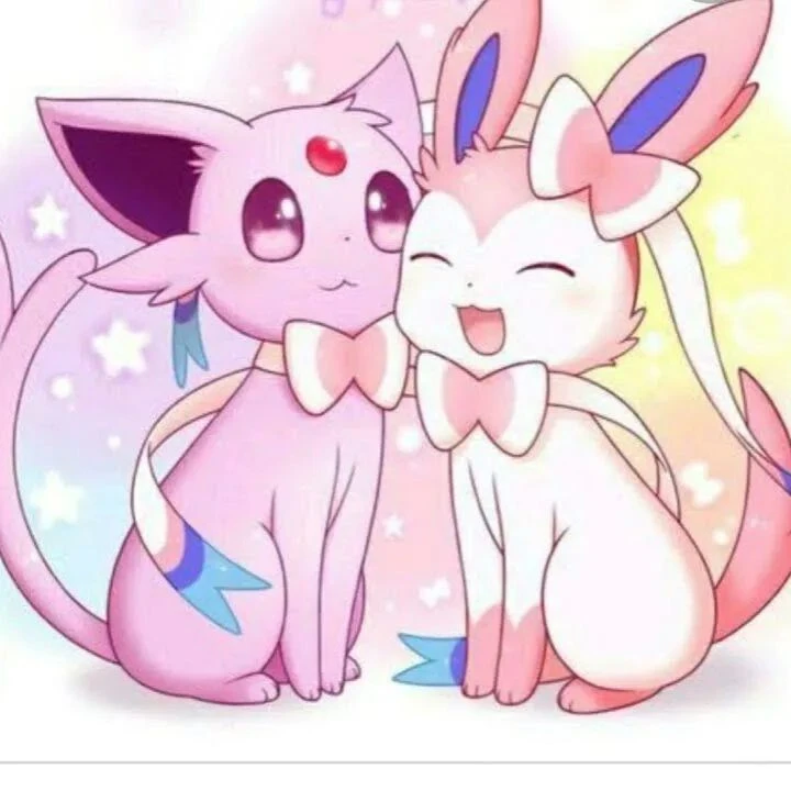 Sylveon and Espeon