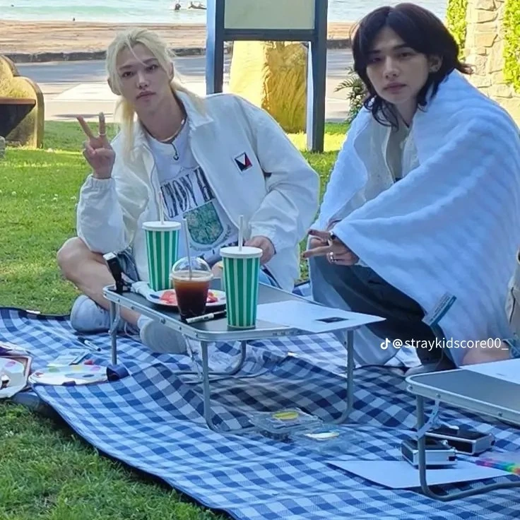 Felix and Hyunjin