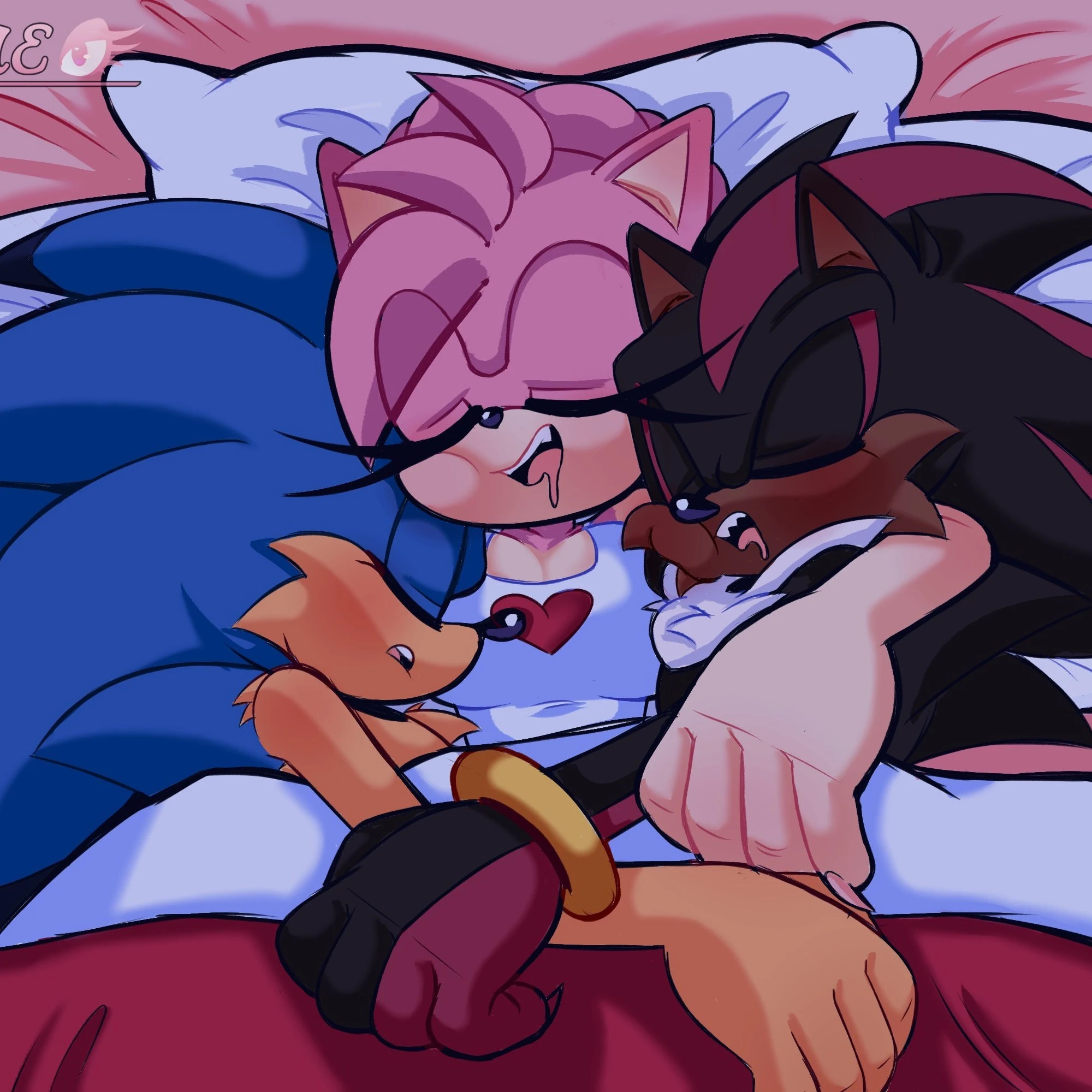 Shadow🦔🖤❤️ and Sonic 🦔💙🌭