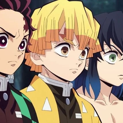 Tanjiro, Zenitsu, Inosuke