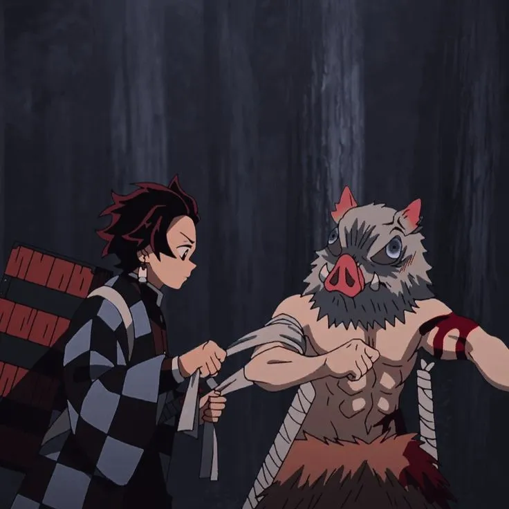 Tanjiro and Inosuke