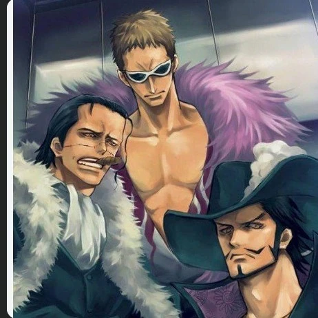 mihawk crocodile doflamin