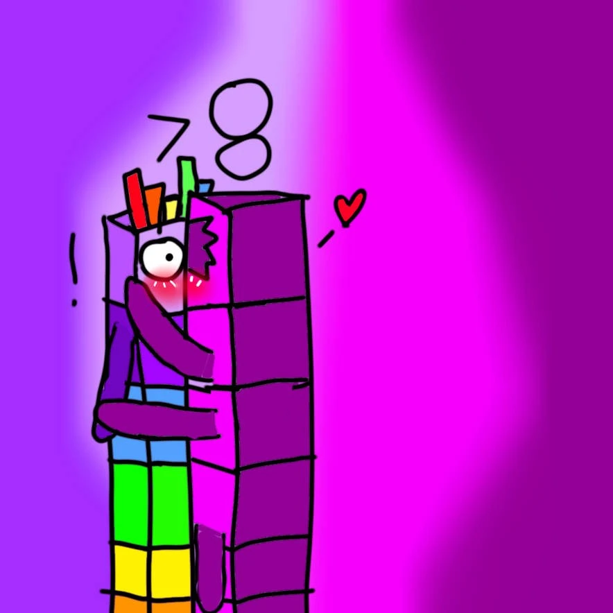 numberblock 7 x 8 (Nsfw)