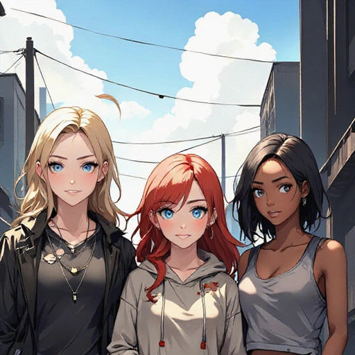 Lucy, Mary, Jasmine