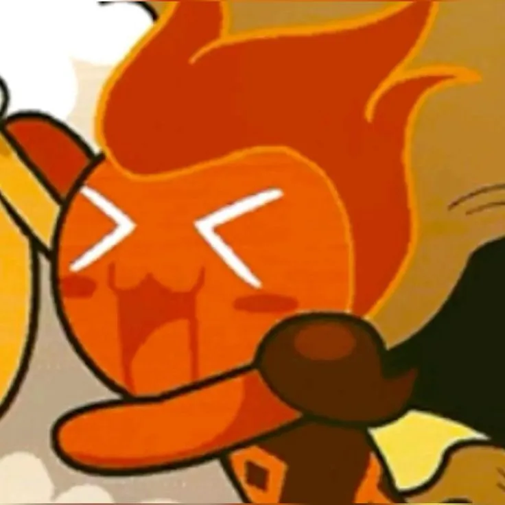★Fire spirit cookie