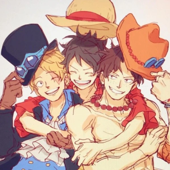 Luffy, Ace and Sabo!