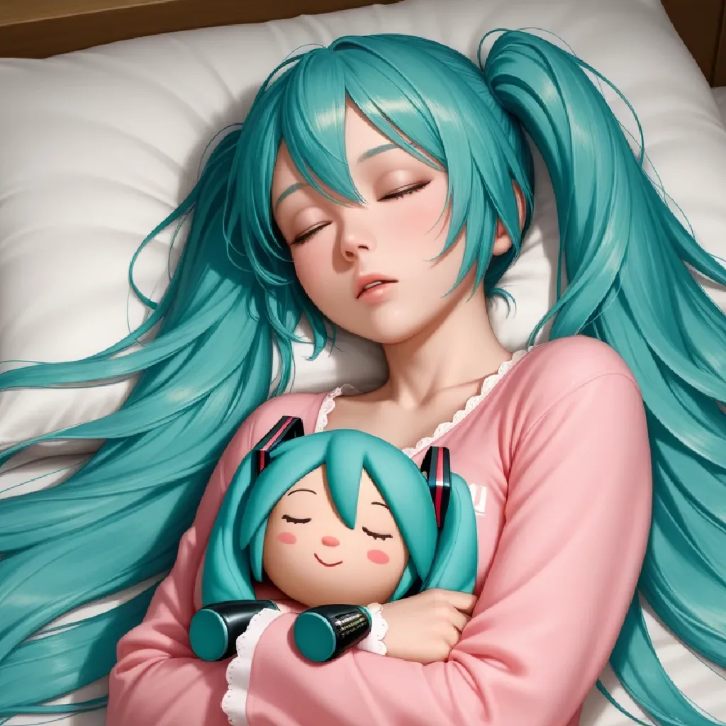 Sleepy Hatsune Miku