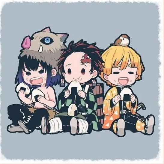Inosuke, Tanjiro, Zenitsu