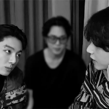 Jungkook and Taehyung.