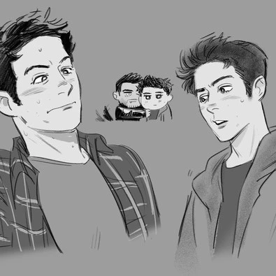 Derek and Stiles