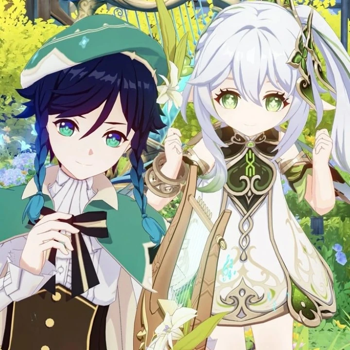 Venti and Nahida