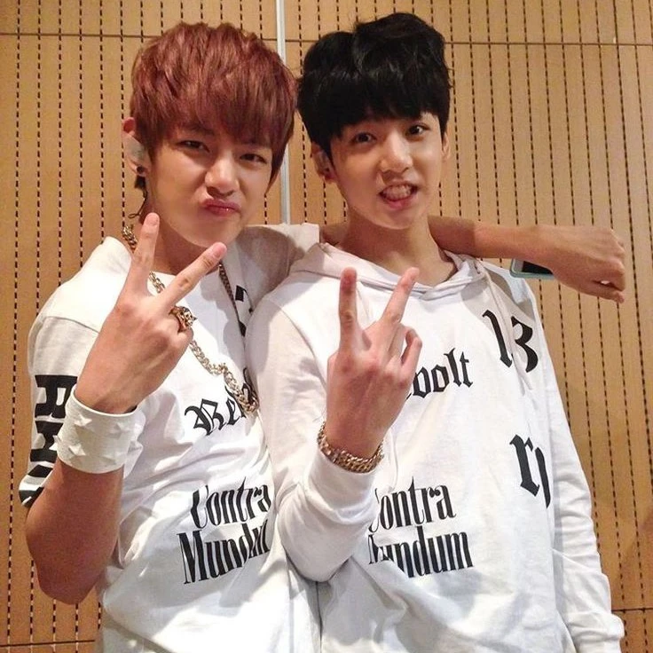 Jungkook and Taehyung
