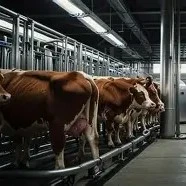 cow milk machine