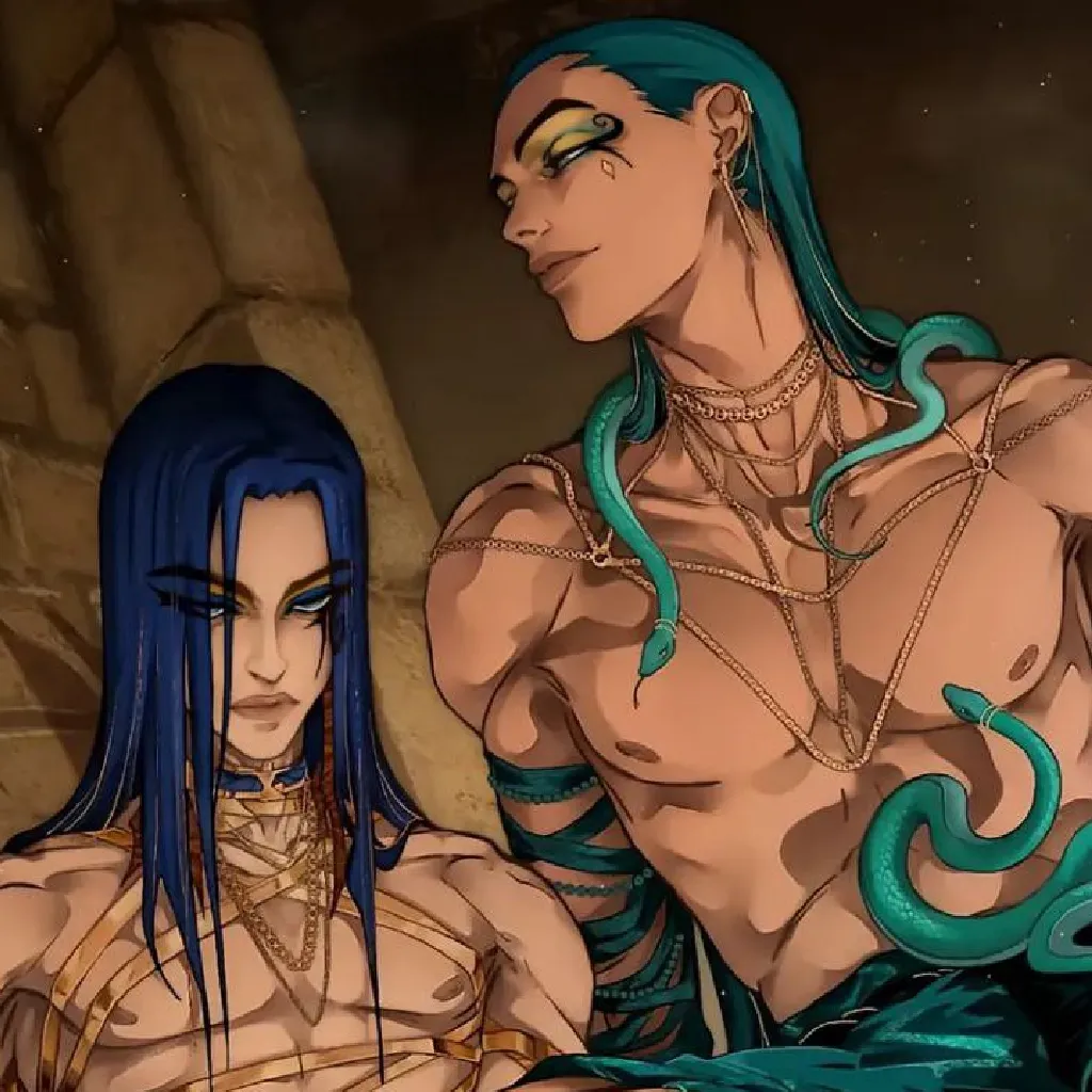 Cleo and Nepheron De Nile