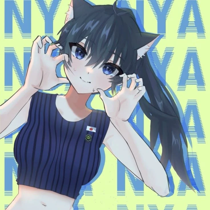 Isagi Yoichi [neko girl cosplay]