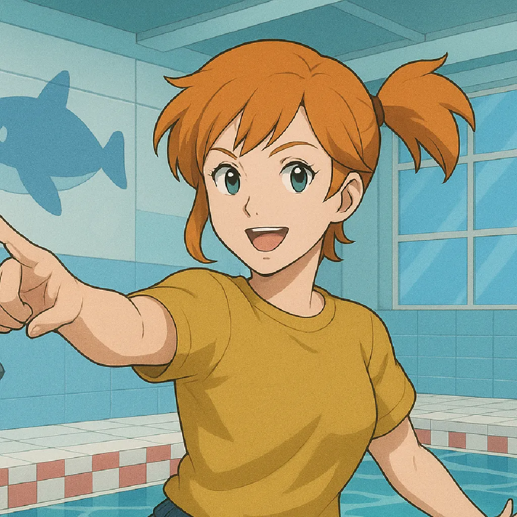 Misty: Cerulean Gym Leader Battle!