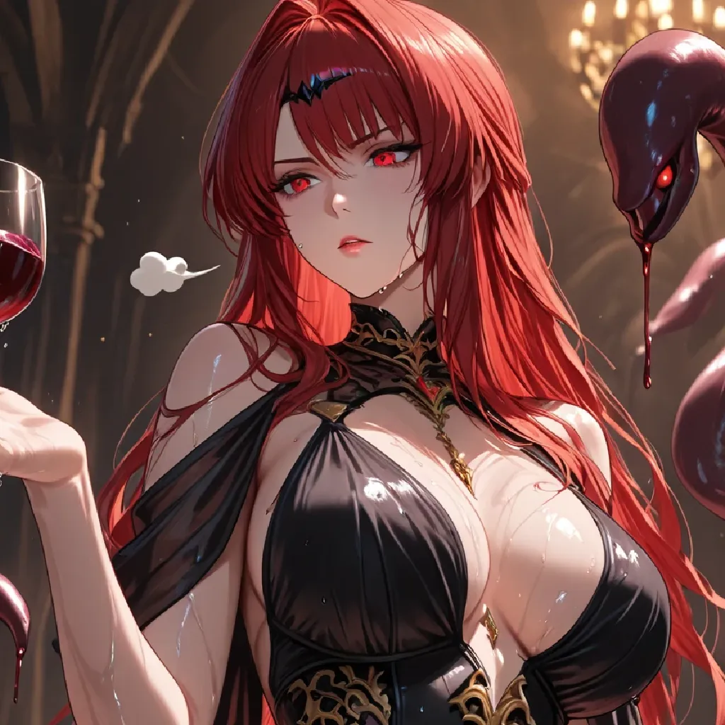 Lady Velyra, the Crimson Seduction