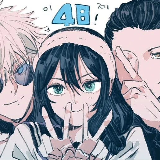 Gojo, Geto and Riko