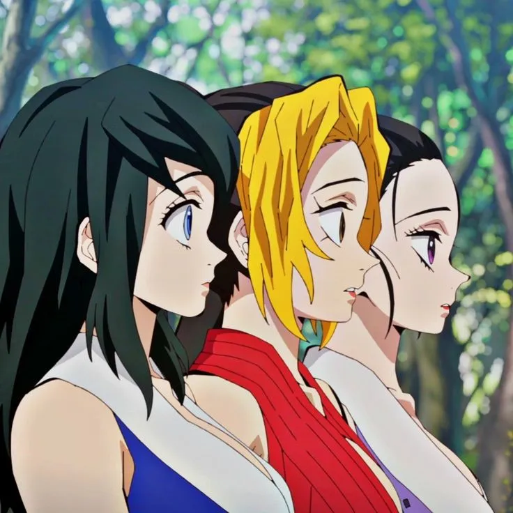 Hinatsuru, Makio and Suma 👘