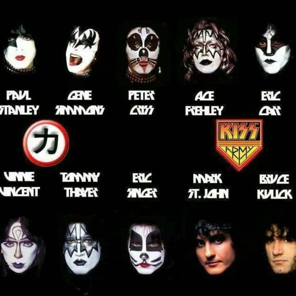 KISS BAND 1985