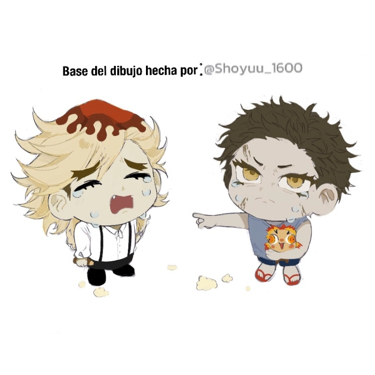• Little Douma and Akaza! •