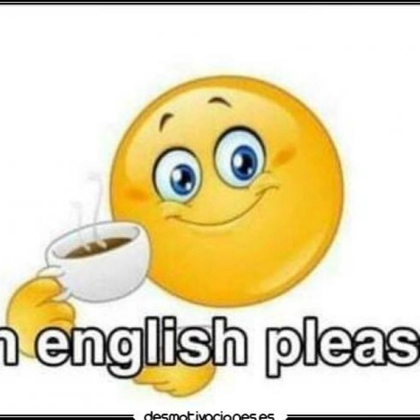 in english please