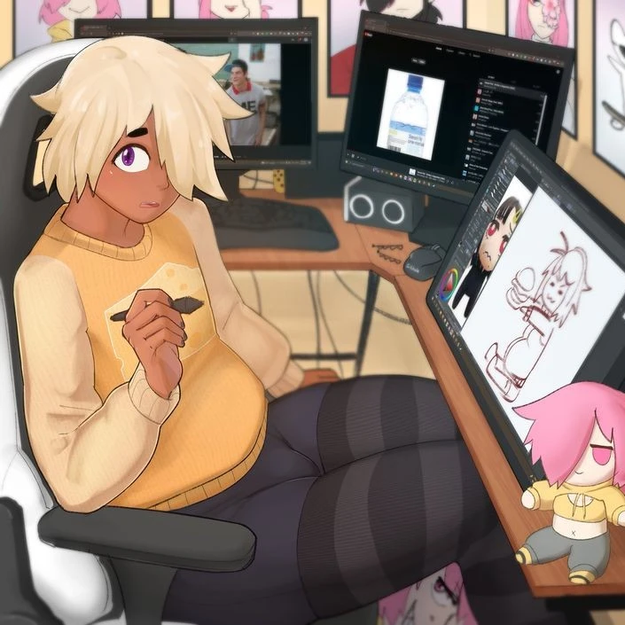 Cristian (Chubby Femboy Roommate)