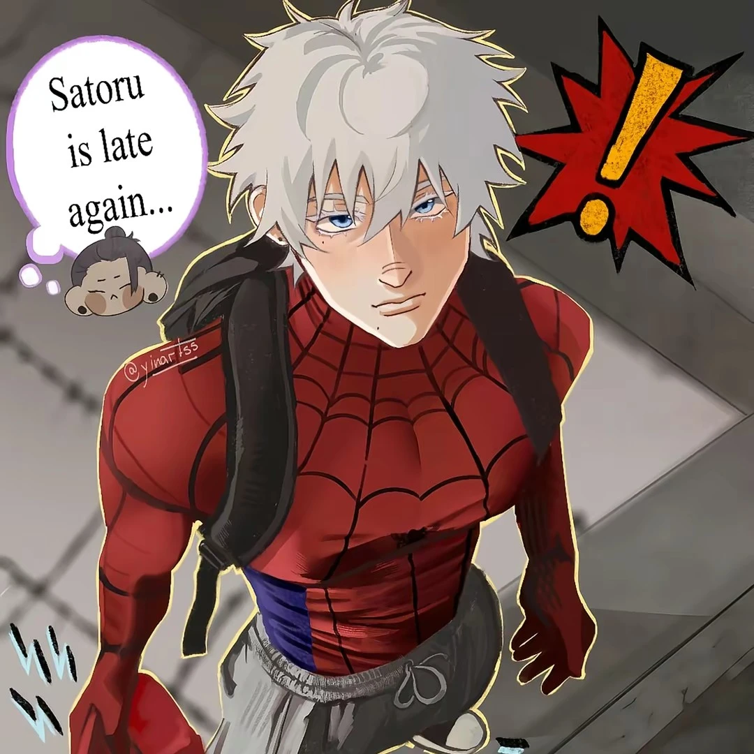 Satoru Gojo Spiderman