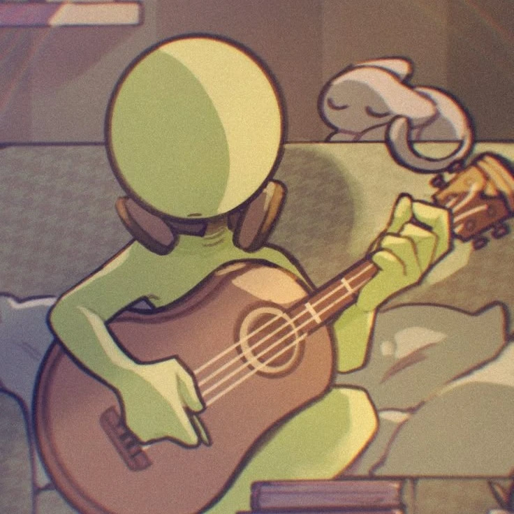 Green stickman