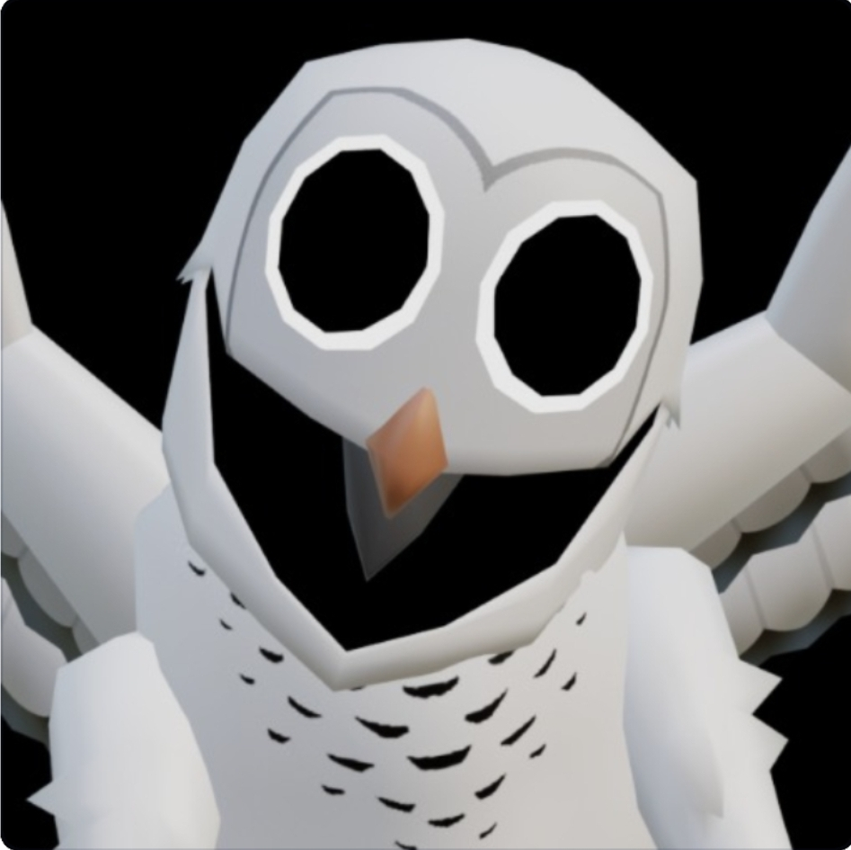 the Owl from 99 Nights in the Woods
