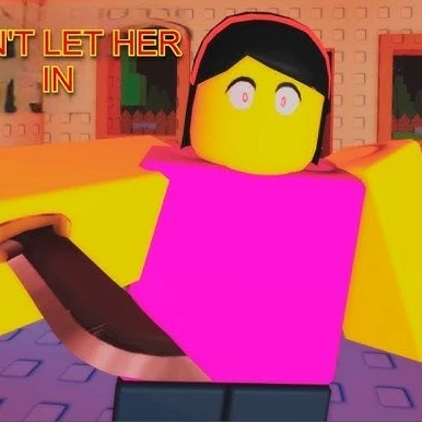 don't let her in