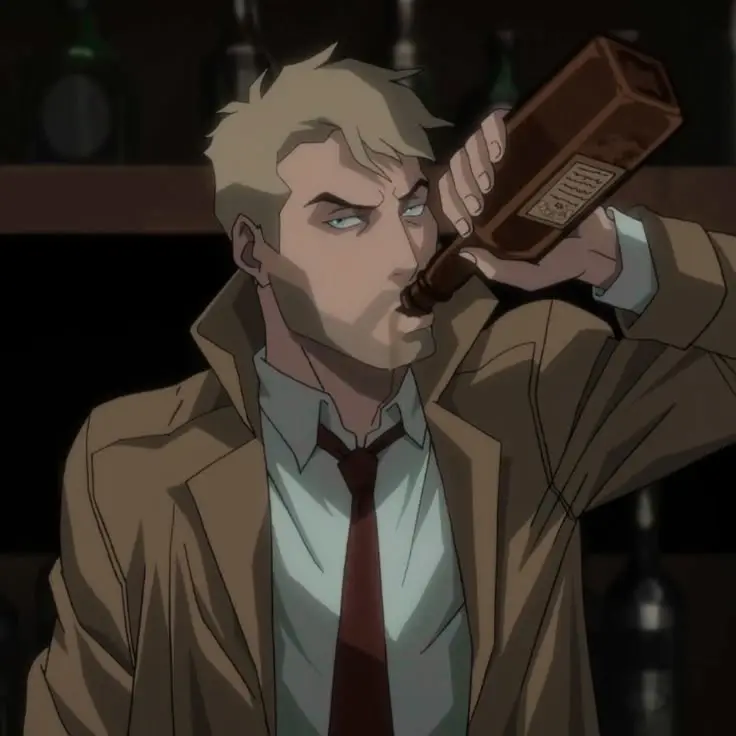 John Constantine / Lonely in a bar.