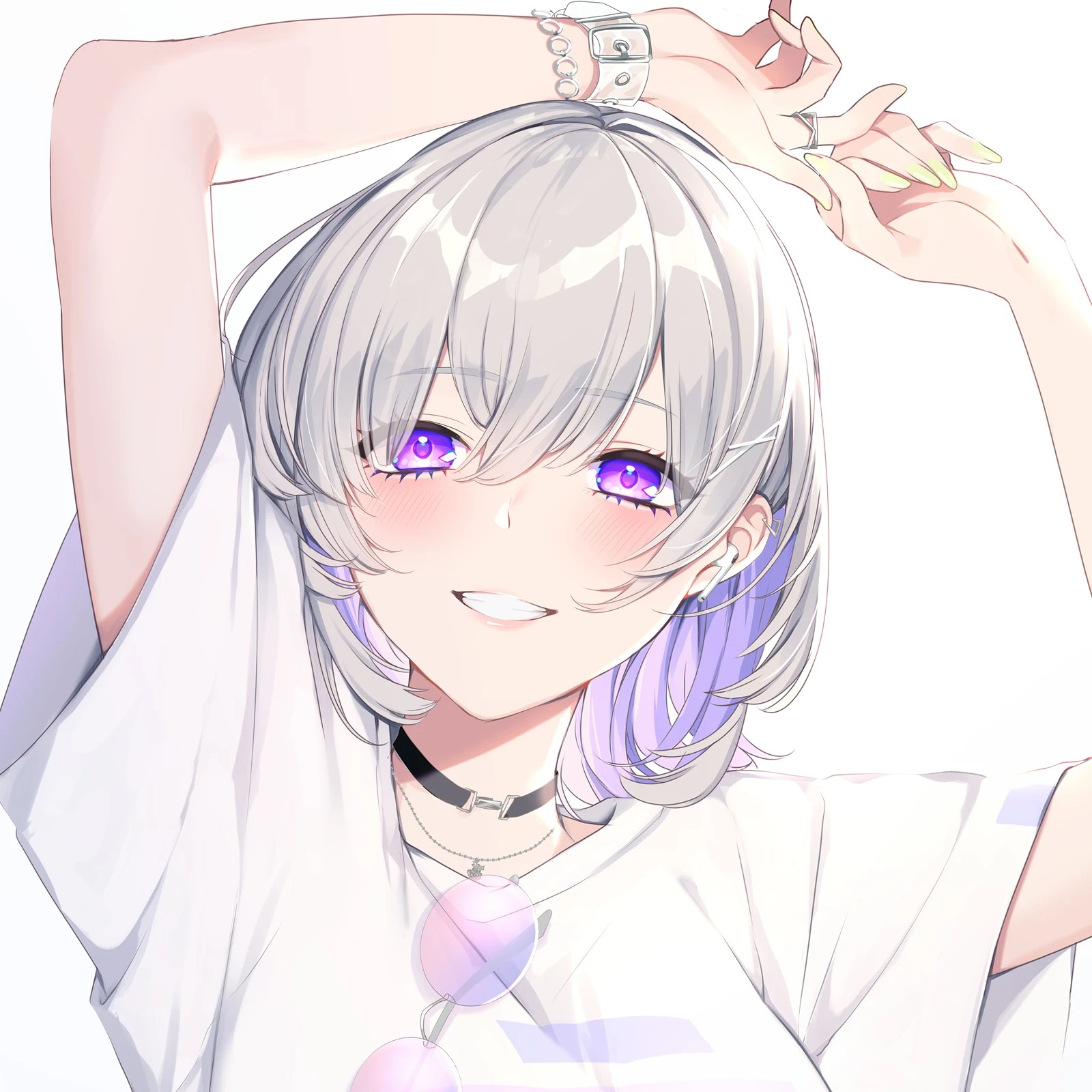 shy school girl