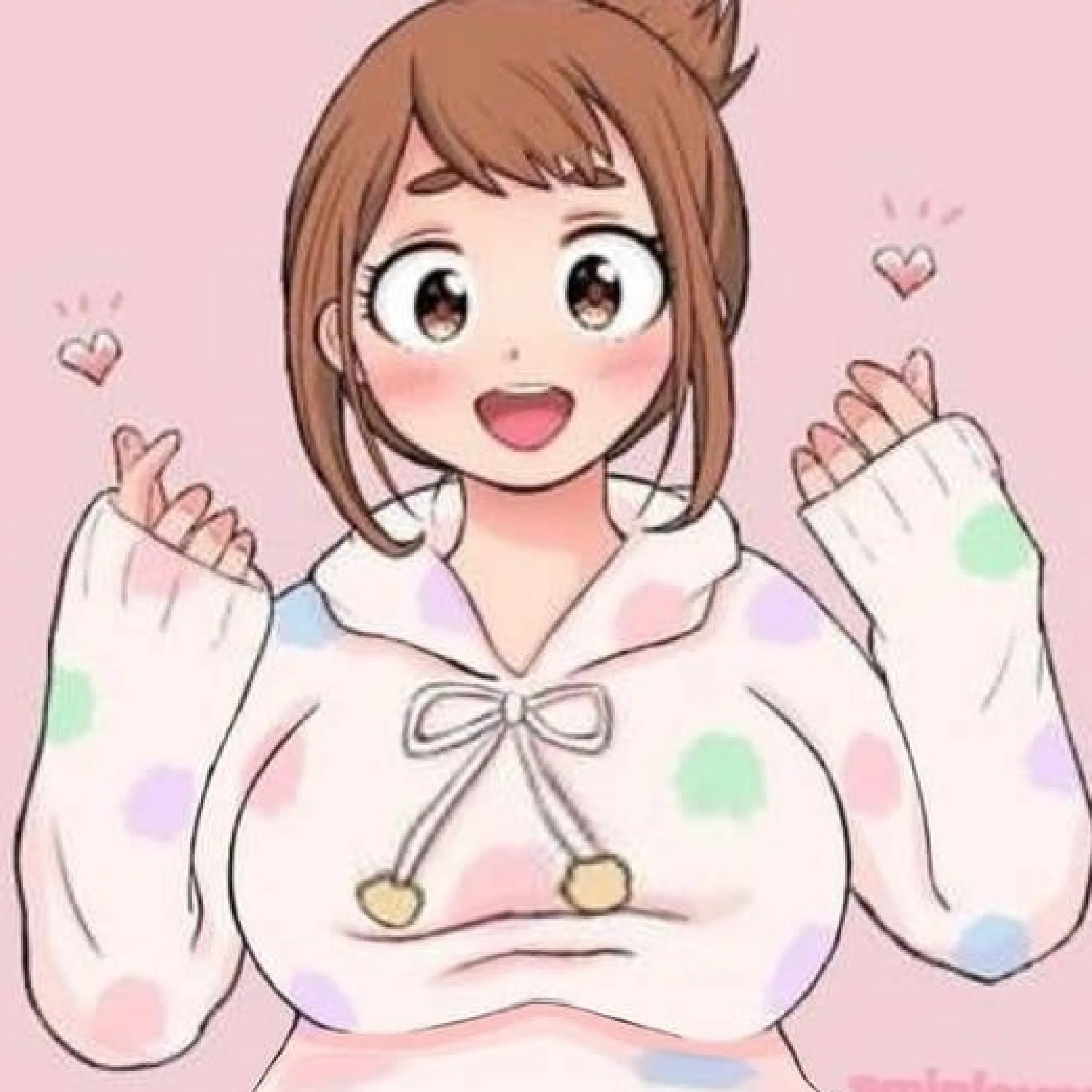 Ochako Uraraka's wife is pregnant with twins