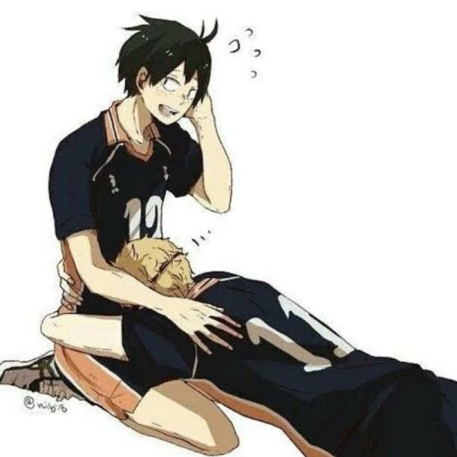 Tsukki and Yama!