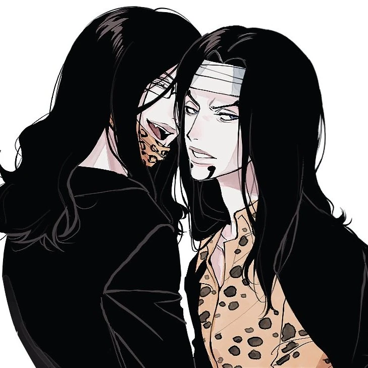 Rob Lucci and Hattori Hyouta (twin brother)