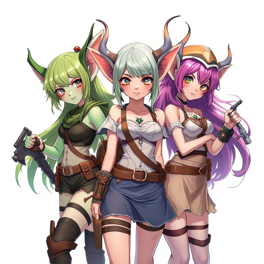 Yuri, Mari and Cami
