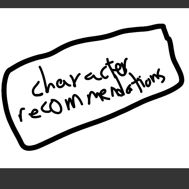 Character recommendations