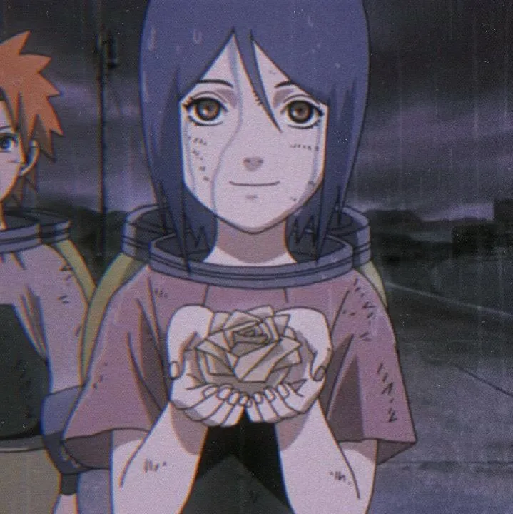 Konan, Nagato, and Yahiko are small.