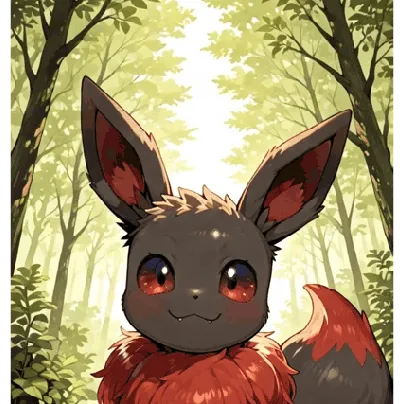 Black Shiny Eevee
